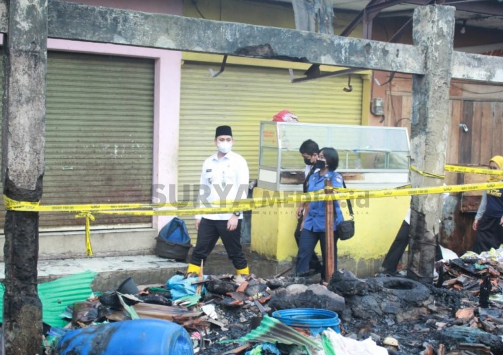 PASAR SUKOREJO TERBAKAR, BUPATI KENDAL MINTA PUPR LAKUKAN UJI KELAYAKAN