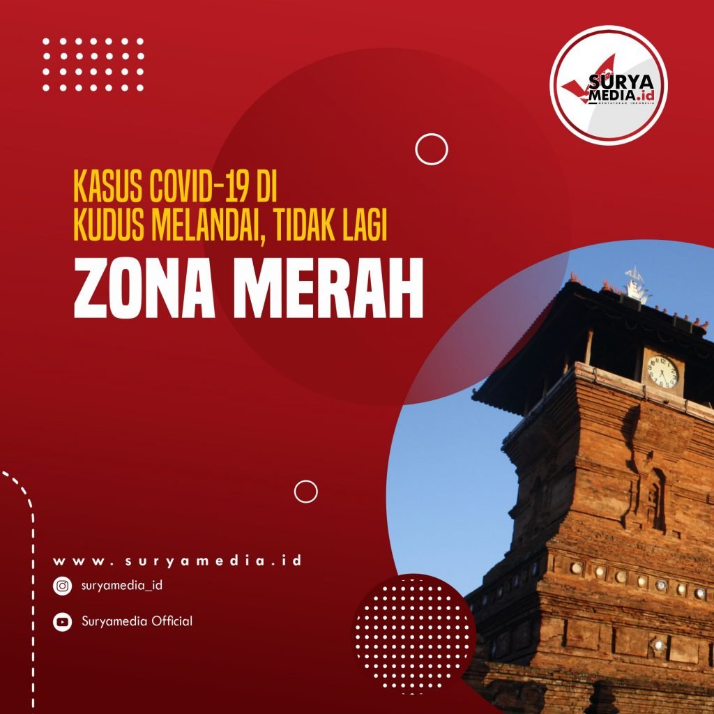 Kasus Covid-19 di Kudus Melandai, Tidak Lagi Zona Merah