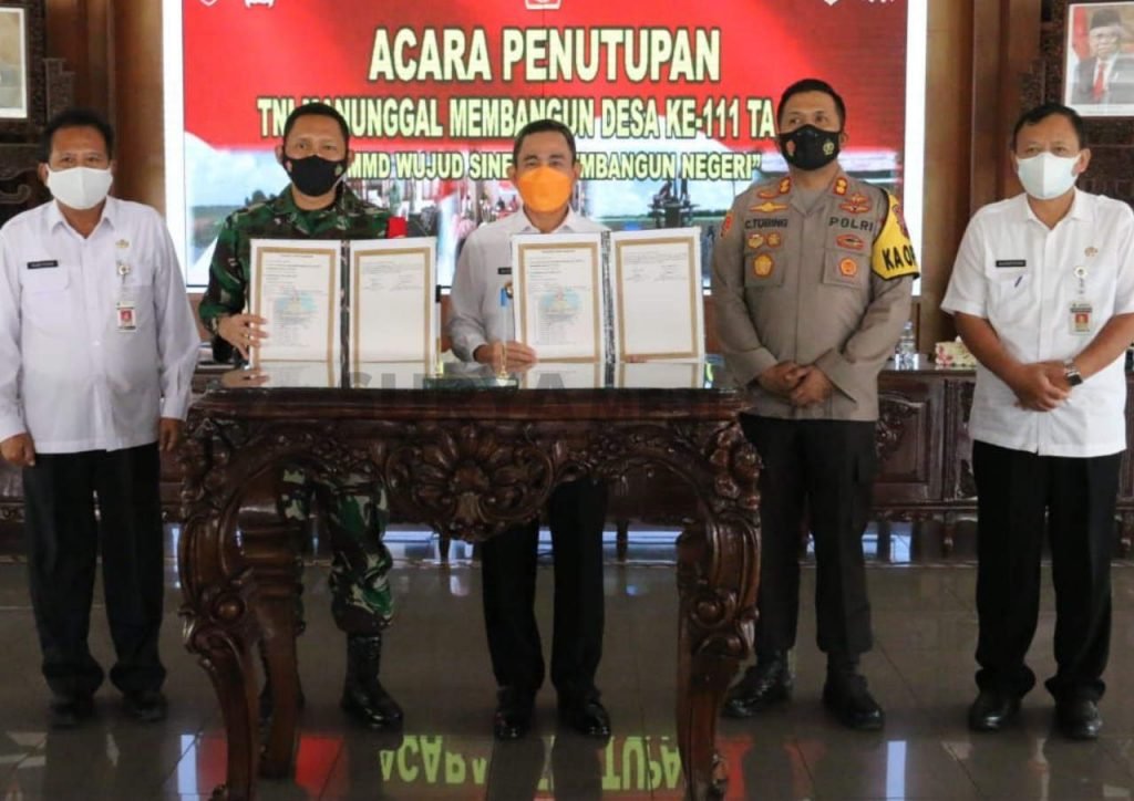 PROGRAM TMMD DI PATI TUAI PUJIAN BUPATI