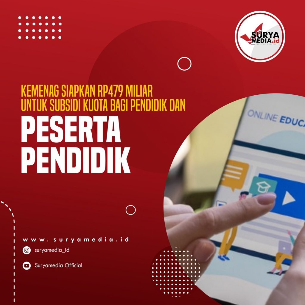 Kemenag Siapkan Rp479 Miliar Untuk Subsidi Kuota Bagi Pendidik dan Peserta Didik A