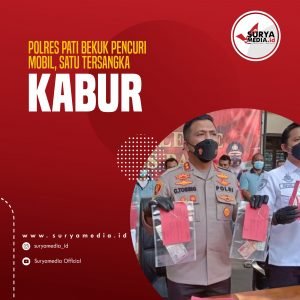 Polres Pati Bekuk Pencuri Mobil, Satu Tersangka Kabur