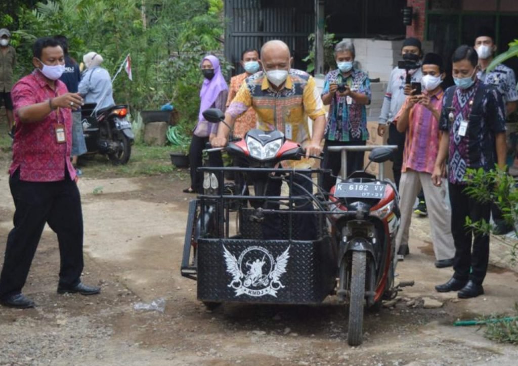Bupati Jepara Apresiasi Pemodifikasi Motor Disabilitas