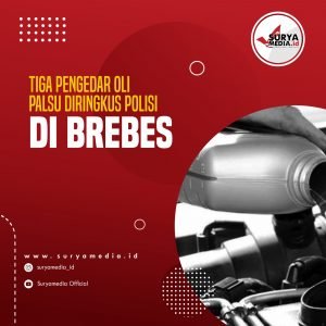 Tiga Pengedar Oli Palsu Diringkus Polisi di Brebes