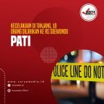 Kecelakaan di Tanjang, 18 Orang Dilarikan Ke RS Soewondo Pati