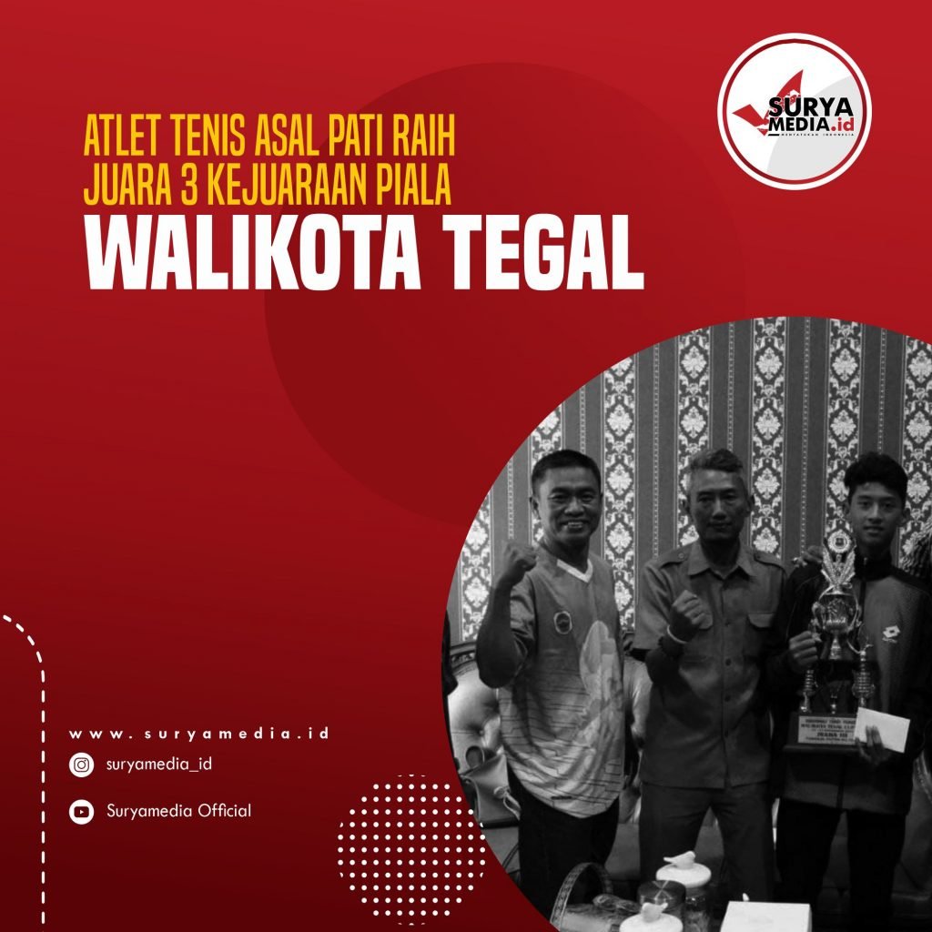 Atlet Tenis Asal Pati Raih Juara 3 Kejuaraan Piala Walikota Tegal