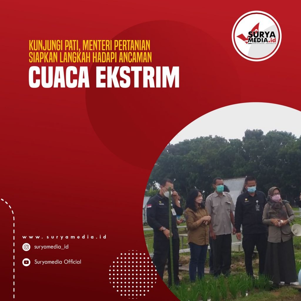 Kunjungi Pati, Menteri Pertanian Siapkan Langkah Hadapi Ancaman Cuaca Ekstrim