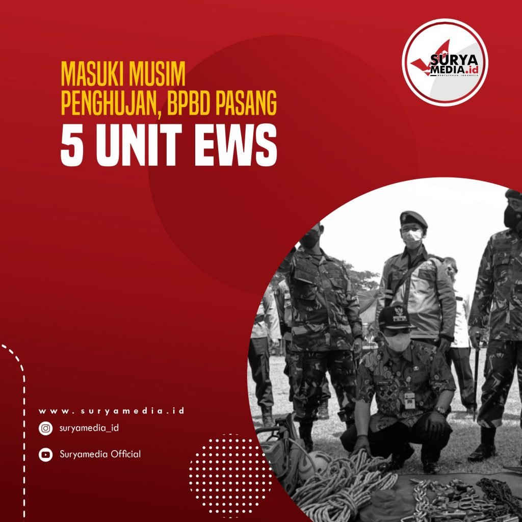 Masuki Musim Penghujan, BPBD Pasang 5 Unit EWS
