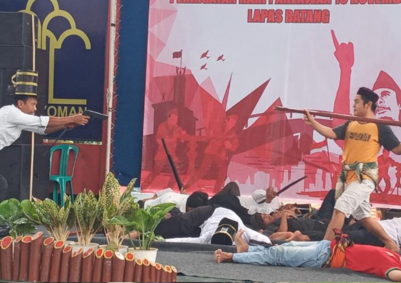 WBP Rutan Kelas IIB Batang Tampilkan Kesenian Ludruk Jawa Timuran