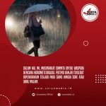 BMKG Perkirakan Hujan Lebat di Pesisir Selatan Jawa Tengah