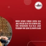 Kearifan Lokal, Minum Wedang Sembari Kunyah Gula Jawa