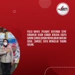 Peduli Korban Erupsi Semeru, Polwan Distribusikan Bansos