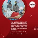 Peduli Korban Erupsi Semeru, Polwan Distribusikan Bansos