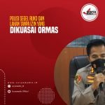 Polisi Segel Ruko dan Lahan Tanpa Izin Yang Dikuasai Ormas