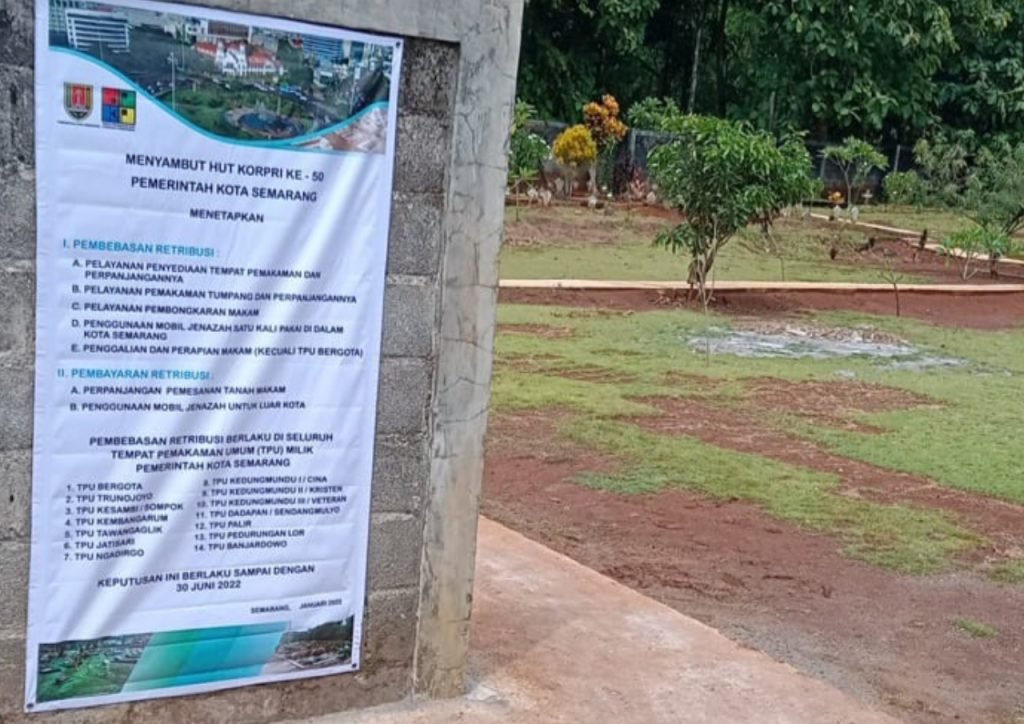 Kebijakan Pemakaman Gratis di 14 TPU Kota Semarang Diperpanjang