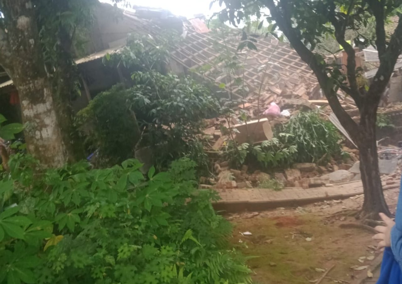 738 Rumah Warga Rusak Akibat Gempa Banten