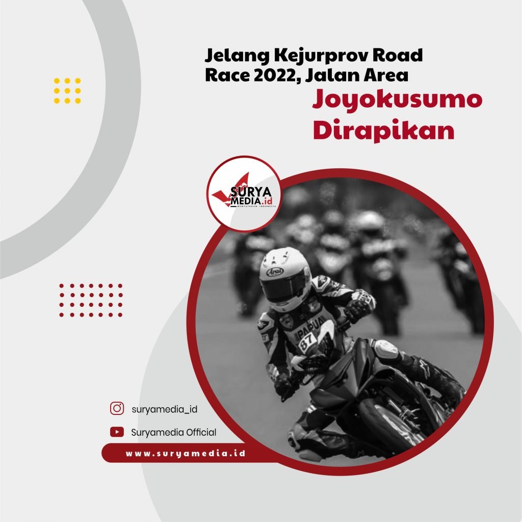 Jelang Kejurprov Road Race 2022, Jalan Area Joyokusumo Dirapikan