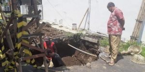 Tanah Amblas di Kota Malang, DPUPRPKP Ungkap Penyebab