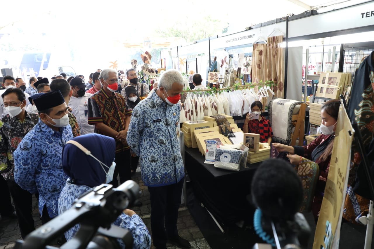 Pemprov Jateng Gelar UKM Vitual Expo Secara Hybrid