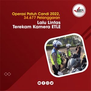 Operasi Patuh Candi 2022, 34.677 Pelanggaran Lalu Lintas Terekam Kamera ETLE