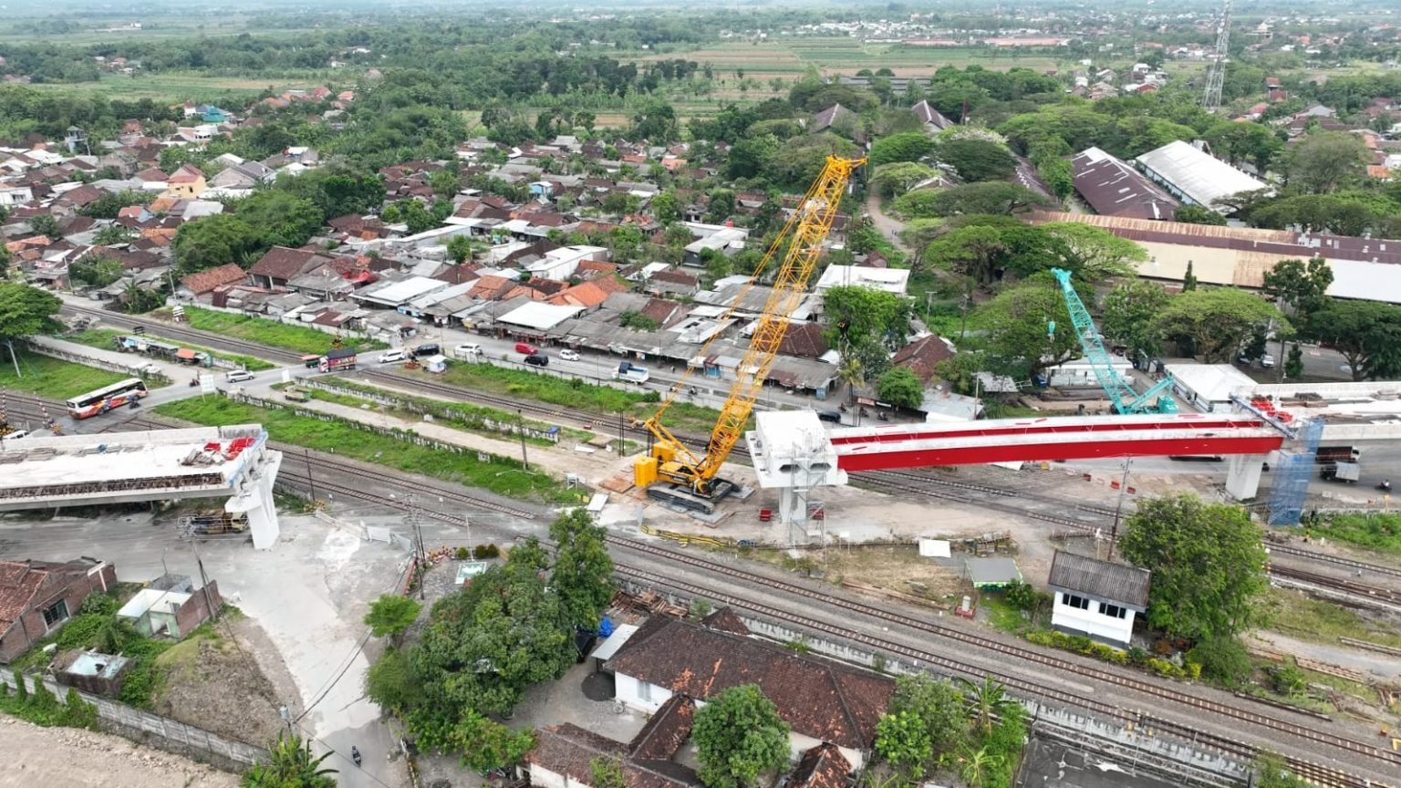 Akhir September, Pembangunan Fly Over Ganefo Diperkirakan Rampung