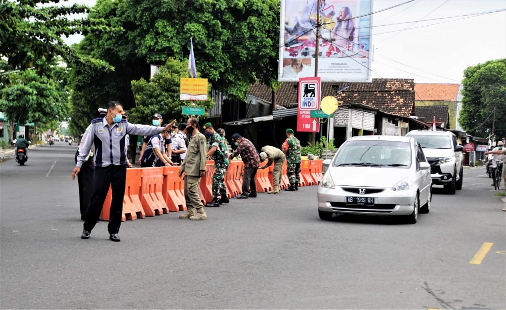 Penerapan Sistem Satu Arah di Jalan Gambiran Yogyakarta Mulai Diberlakukan