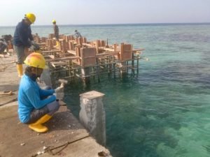 Renovasi Jembatan Cinta di Kepulauan Seribu Sudah Capai 25 Persen