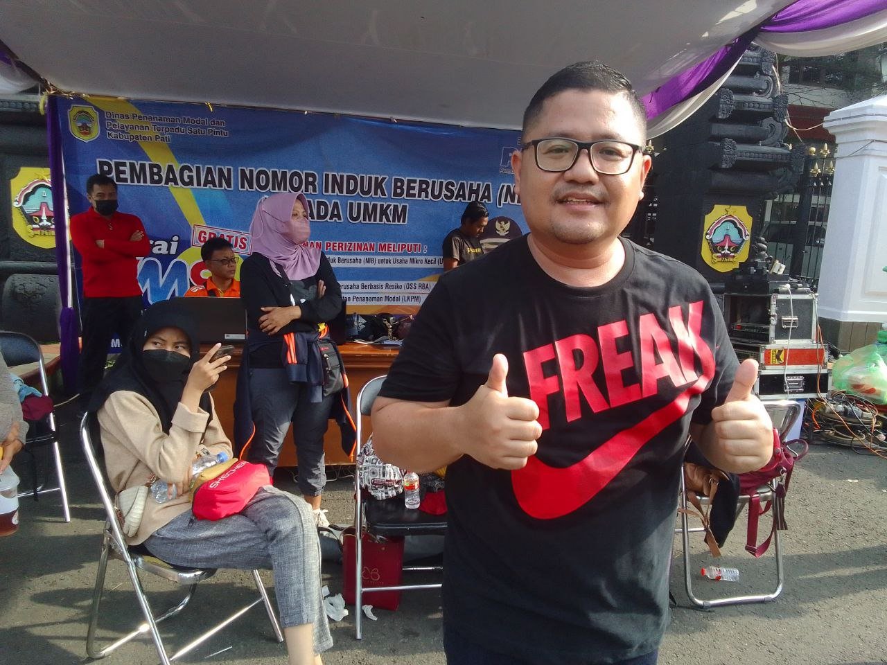 DPMPTSP Helat Sunday Morning Service, Urus Perizinan Gratis Sambil Hepi-Hepi