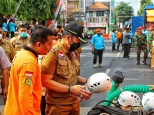 Foto: Bupati Kudus Saat Memastikan Kesiapan Sarpras dalam Menghadapi Bencana (sumber: rembangkab)
