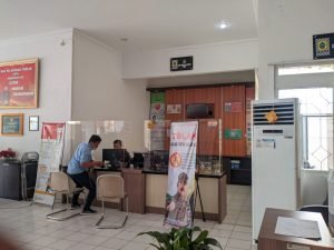Foto : Gerai pengambilan surat tilang oleh Kejaksaan Negeri Pati yang berada di Mall Pelayanan Publik Kabupaten Pati (Sumber : Mitrapost.com/ Anang SY)