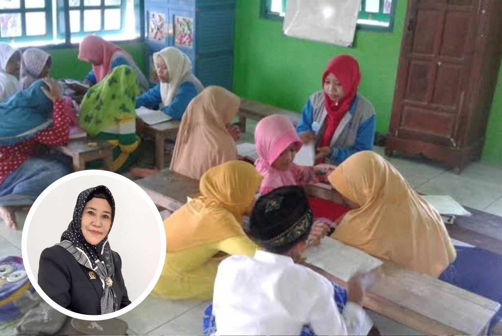 Foto : Ilustrasi kegiatan belajar mengajar di salah satu Madrasah Diniyah (Madin) di Kabupaten Pati (sumber : Suryamedia/ Anang SY)