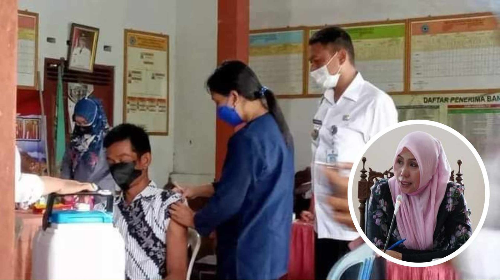 Foto: Vaksinasi Covid-19 di Kabupaten Pati (Sumber: istimewa)