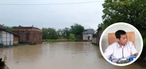 Foto: Ilustrasi lahan pertanian terendam banjir/Suryamedia.id