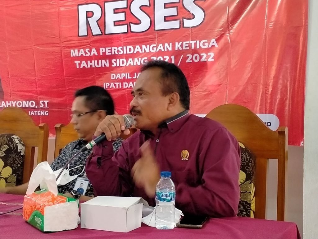 Foto : Suyono Anggota DPRD Pati (Sumber : Suryamedia/ Anang SY)