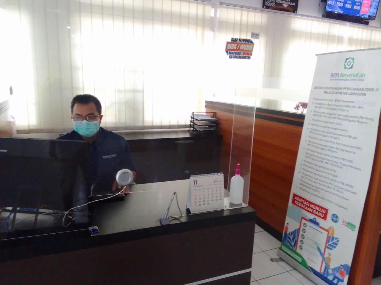 Foto: Outlet BPJS Kesehatan di MPP Kabupaten Pati (Sumber: Anwar/Suryamedia)