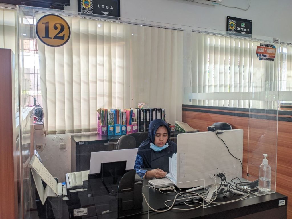 Foto : Gerai di Kantor MPP Pati (Sumber : Suryamedia/ Anang SY)