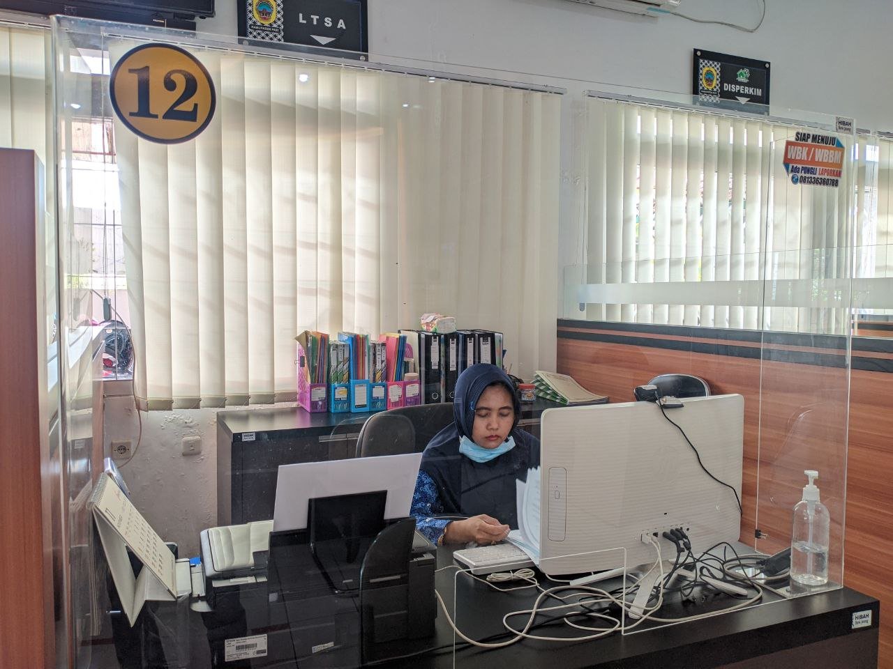 Foto : Gerai di Kantor MPP Pati (Sumber : Suryamedia/ Anang SY)