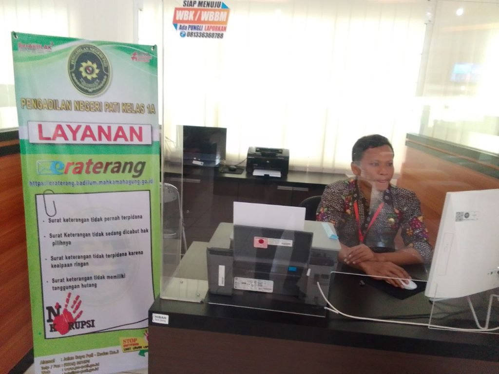 Foto: Outlet Pengadilan Negeri di MPP Pati (Sumber: Anwar/Suryamedia)