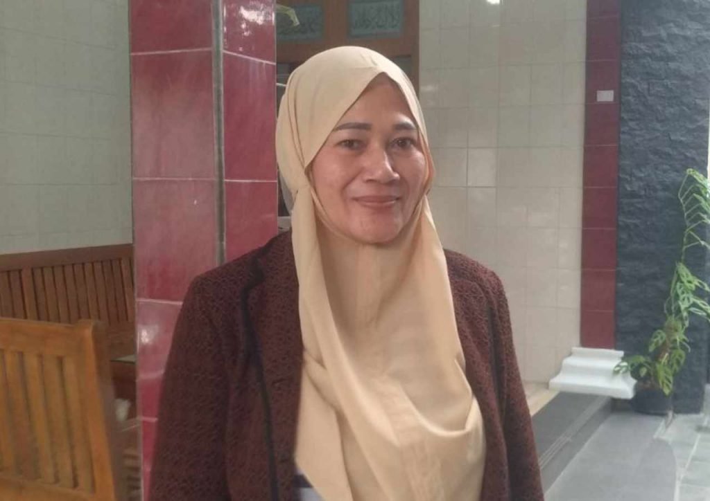 Foto: Warsiti saat diwawancarai awak media (Sumber: VIND/Suryamedia)