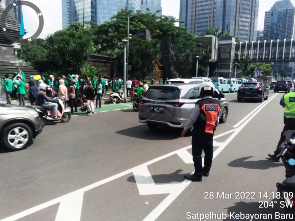 Berikut Skema Rekayasa Lalu Lintas Jalan Sudirman-Thamrin