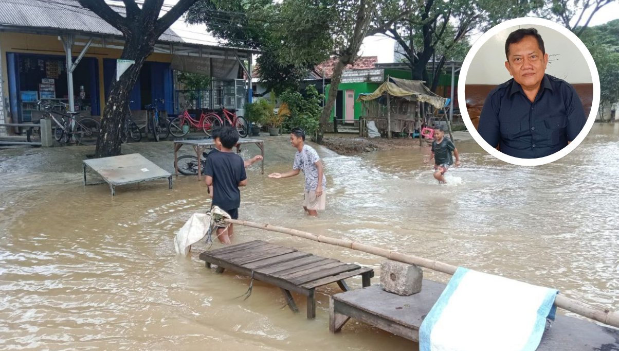 Foto: banjir di Kabupaten Pati/ Suryamedia.id