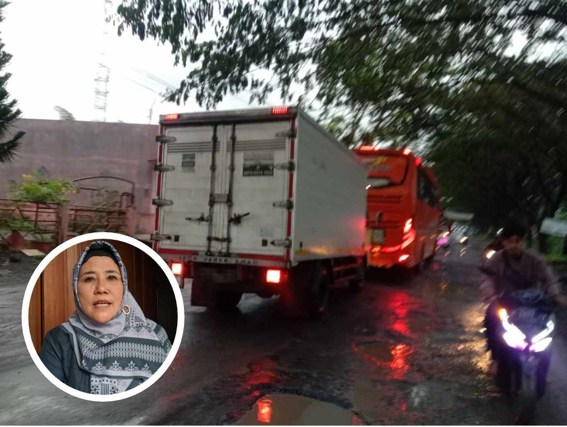 DPRD Pati Soroti Rusaknya Jalan Alternatif Pantura di Jakenan