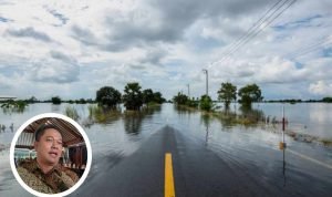 Foto: Ilustrasi jalan banjir (Sumber: iStock)