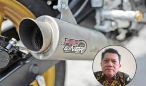 Foto : Ilustrasi Knalpot Brong. (istimewa)
