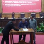 Foto : Rapat Paripurna Dewan Perwakilan Rakyat Daerah (DPRD) Kabupaten Pati. (Sumber. Suryamedia/Ilham)