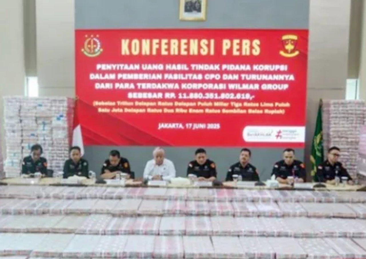 Heboh Video Tumpukan Uang di Kejagung, Hasil Sitaan Kasus Korupsi Ekspor CPO Wilmar Group