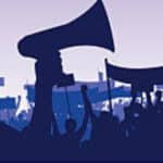 Bus Massa Demo Dihadang Polisi, Mahasiswa Jalan Kaki ke Bundaran HI untuk Suarakan Tuntutan
