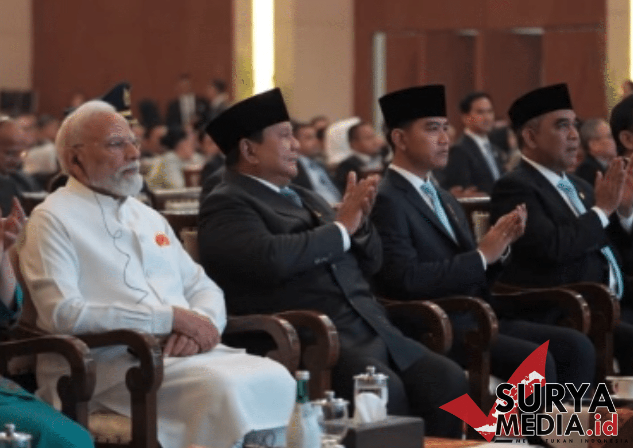 Prabowo saat menghadiri Indian Community Reception di Jakarta