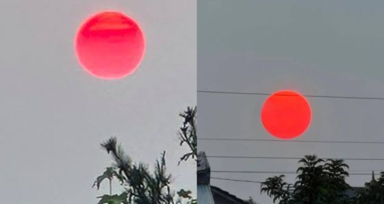 Heboh Matahari Merah di Kota Palangka Raya, Ini Penjelasan BMKG
