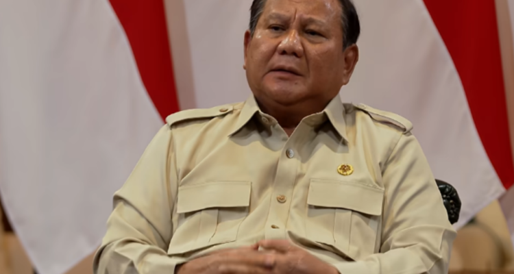 Presiden RI Prabowo Subianto