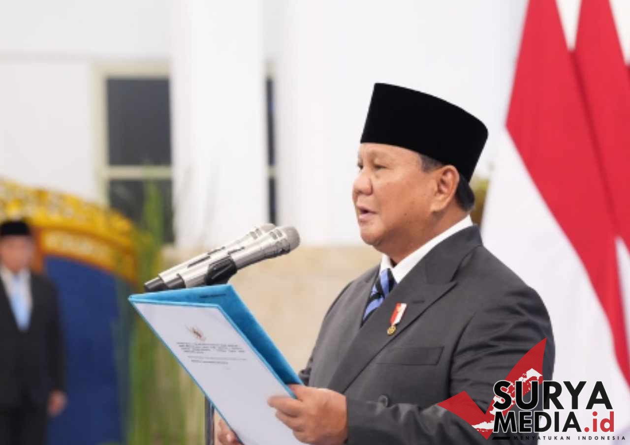 Presiden Prabowo Lantik Kepala dan Wakil Badan Pengelola Gambut